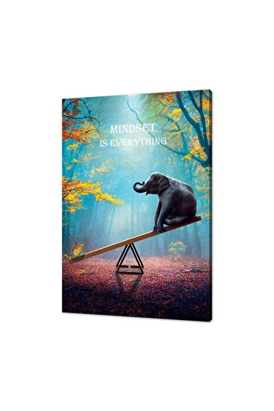 ALAYRA International ALAYRA Elephant Wall Art Mindset Motivation Office Wall ...