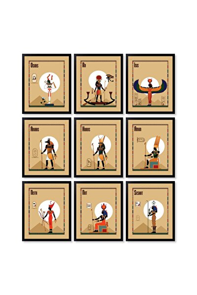 ALAYRA International ديكورات ألايرا المصرية القديمة للمنزل - لوحات جدارية لآل...