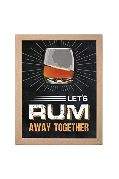 ALAYRA International ملصق جداري لاقتباسات عن مشروب الروم من ألايرا - ملصق اقت...