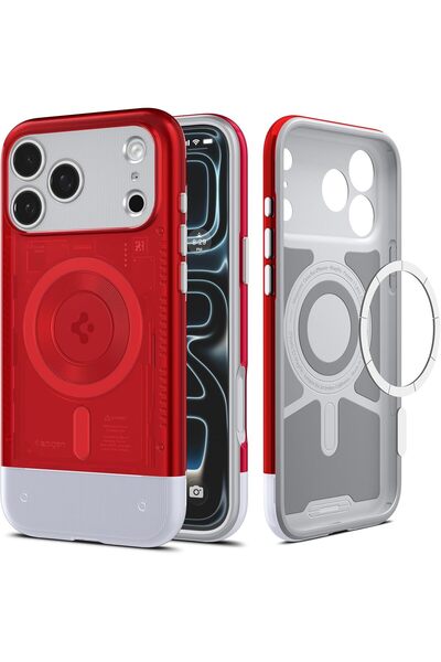 Spigen جراب Classic C1 MagFit لهاتف iPhone 17 Pro [متوافق مع Magsafe]