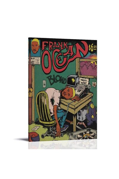 ALAYRA International ملصق كوميدي لألبوم ألايرا وفرانك أوشن بلوند - ملصق موسيق...