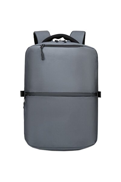 OZUKO Rucsac pentru laptop de 15,6 inci cu port USB și lacăt TSA