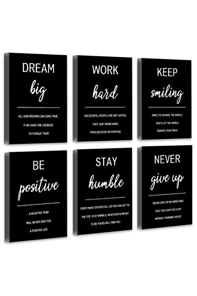 ALAYRA International ALAYRA Inspirational Office Wall Art Motivational Wall D...