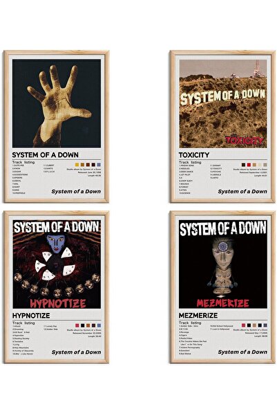 ALAYRA International ملصقات ألايرا، غلاف ألبوم موسيقي لفرقة سيستم أوف أ داون،...