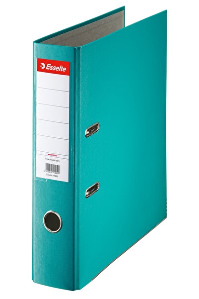 Esselte Biblioraft Economy, PP, partially recycled, FSC certified, A4, 75 mm, turquoise