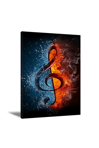 ALAYRA International ملصق ديكور فني جداري موسيقي من ALAYRA - صورة لسلسلة آلات...