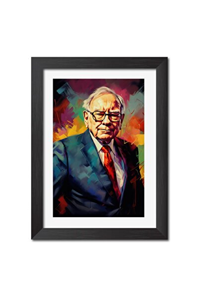 ALAYRA International ملصق ALAYRA inspire TA Warren BufAI اقتباسات تحفيزية ملص...