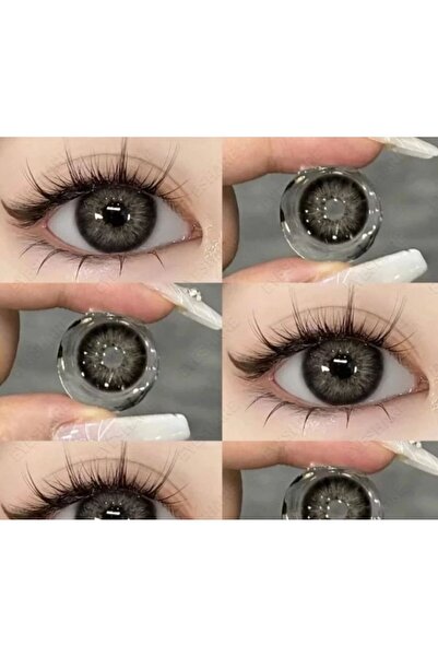 Axhara Newyork Bahama Black Siyah Renkli Göz Lensi Kirpik Yıllık