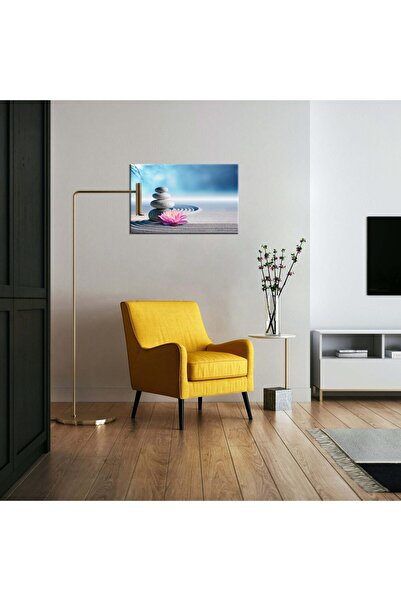 ALAYRA International لوحة جدارية من تصميم ألايرا زين للحمام، لوحة قماشية مزين...