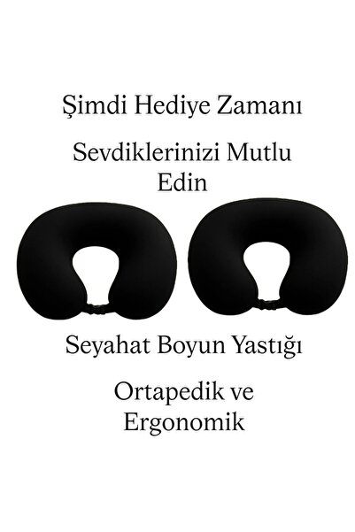 armegeda sıradışı tasarımlar Visco Seyahat Ortapedik Boyun Destek Yastığı iki...