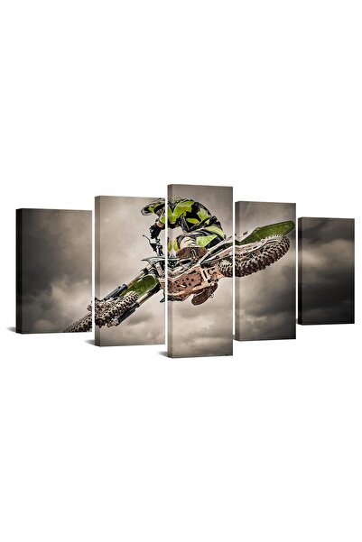 ALAYRA International ألايرا - 5 لوحات فنية جدارية مطبوعة على قماش، لوحة سباق ...