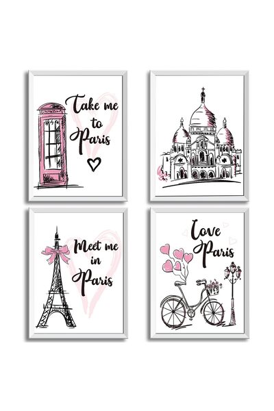 ALAYRA International مجموعة ألايرا الفنية الجدارية المكونة من 4 قطع، مستوحاة ...