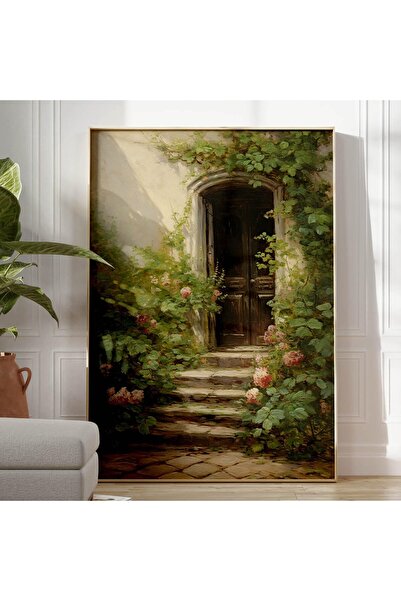 ALAYRA International لوحة جدارية من القرون الوسطى من ALAYRA، ملصق نباتي طبيعي...