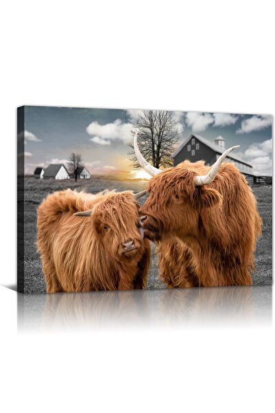 ALAYRA International ALAYRA Wall Art Decor Framed Canvas Print Poster Decor P...