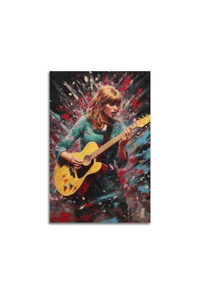 ALAYRA International ملصق موسيقي للفنانة ألايرا، لوحة فنية جدارية مطبوعة على ...