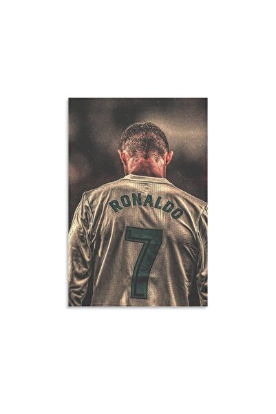 ALAYRA International ملصق نجم كرة القدم ألايرا - ملصق كريستيانو رونالدو على ق...