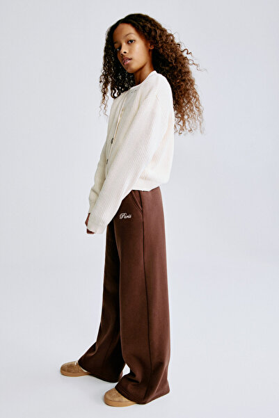 H&M Düz Paçalı Sweatshirt Jogger Pantolon