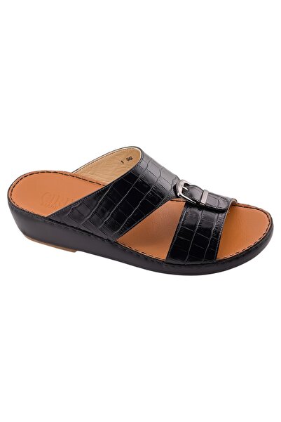 AET A E T Handmade Arabic Sandals For Men, Outdoor Mens Slippers, Full Genuin...