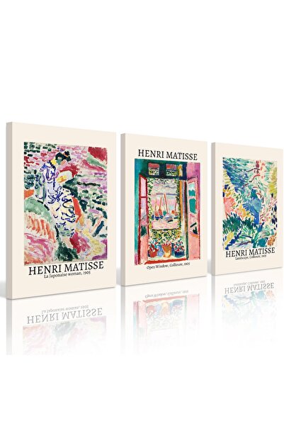 ALAYRA International لوحة جدارية من تصميم هنري ماتيس، ملصق ماتيس، لوحة جدارية فنية من القماش، ديكور جداري من تصميم هنري ماتيس