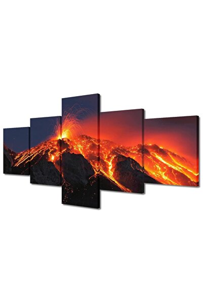 ALAYRA International صور ثوران بركان ألايرا لتزيين جدران غرفة النوم، لوحات فن...