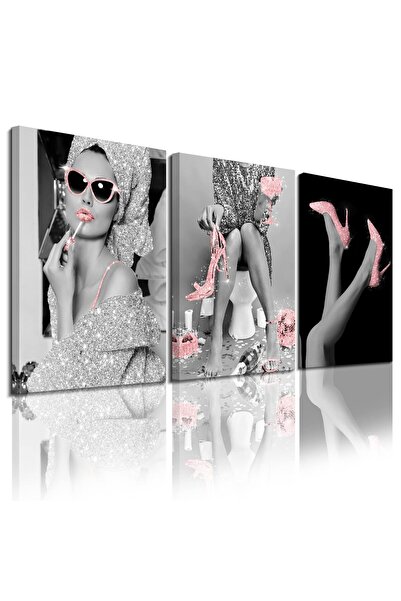 ALAYRA International لوحة جدارية أنيقة من ALAYRA لتزيين جدران الحمام باللون ا...