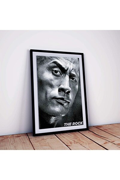 ALAYRA International ALAYRA Dwayne Johnson Poster The Rock Wall Art Home Deco...