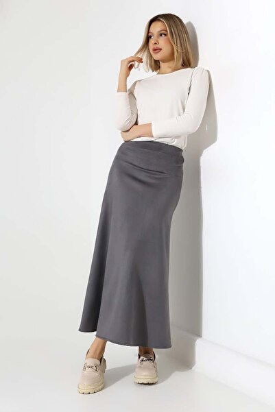 Pulli Collection Suede Stylish Maxi Skirt