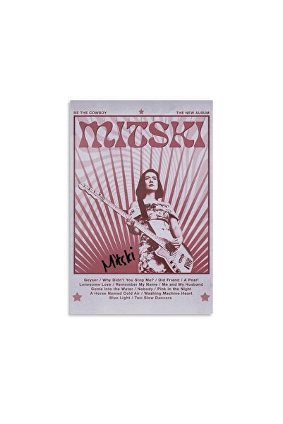 ALAYRA International ALAYRA Mitski Poster Be The Cowboy Album Vintage Cover P...