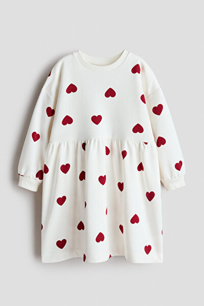 H&M Oversize Sweatshirt Elbise