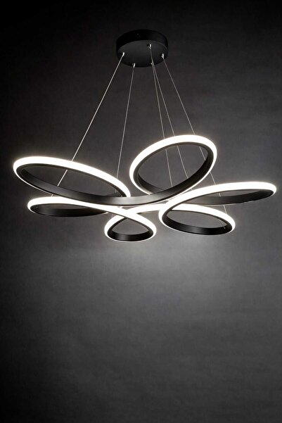 PERİ PAPATYA MODEL ÇOKLU HALKA LED AVİZE