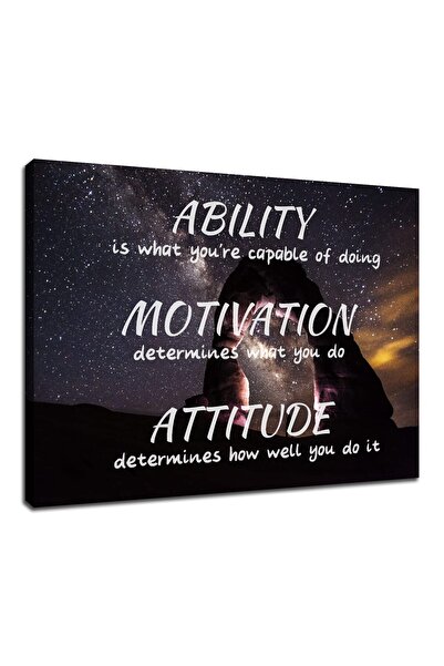 ALAYRA International ALAYRA Successful Inspirational Wall Art Ability Motivat...