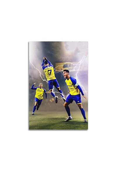ALAYRA International ALAYRA Cristiano Ronaldo Poster Sports Poster Canvas Art...