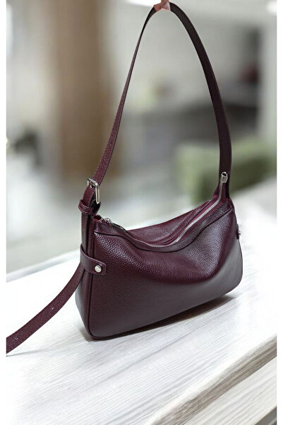valentina victoria Genuine Leather Medium Size Sports Shoulder Bag with Wide ...