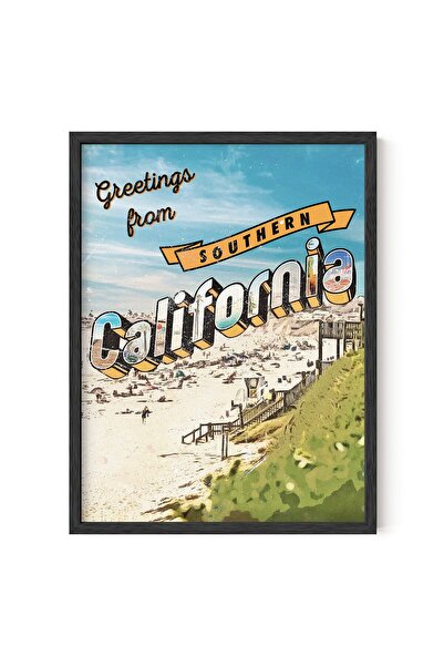 ALAYRA International ملصقات ألايرا القديمة - لوحات جدارية للسفر إلى كاليفورنيا - ملصقات كاليفورنيا القديمة وكاليفورنيا