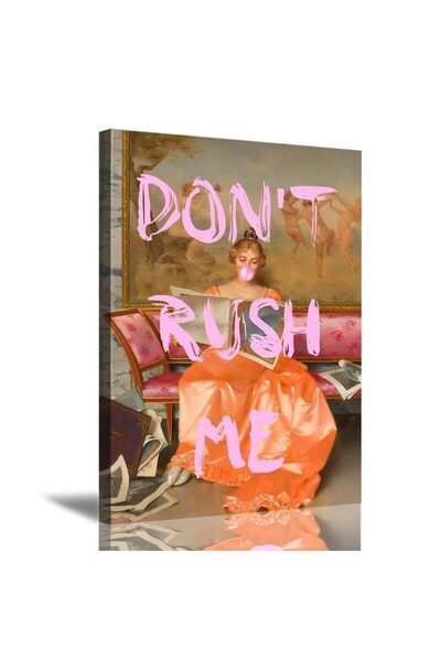 ALAYRA International ALAYRA Maximalist Wall Art Funny Mom Don't Rush Me Alter...