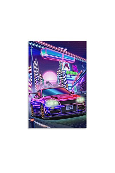 ALAYRA International ملصق سيارة ALAYRA JDM، سيارة GTR-car R34، ملصقات جمالية ...