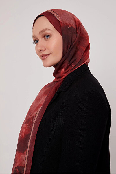 LuvenSara Luvensra Summer Shawl - Ruby Burgundy