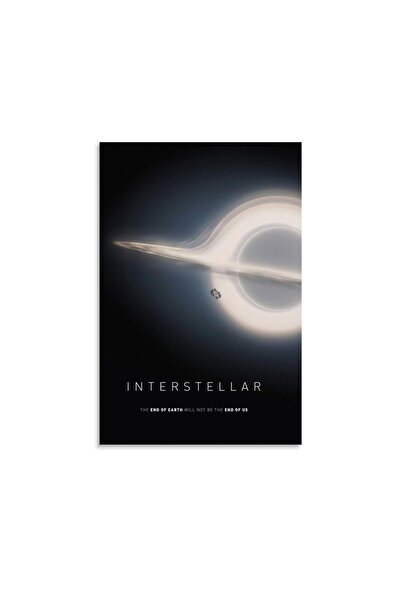 ALAYRA International ALAYRA Interstellar Movie Poster Canvas Art Poster Canva...
