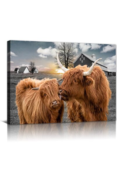 ALAYRA International ALAYRA Wall Art Decor Framed Canvas Print Poster Decor P...