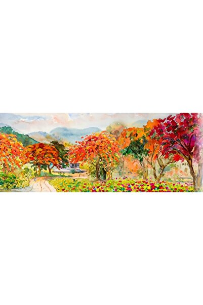 ALAYRA International ALAYRA SoulSpaze Abstract Colorful Tree Painting Posters...