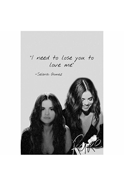 ALAYRA International ALAYRA POSTER WALLAH Selena Gomez Poster for Home Office...