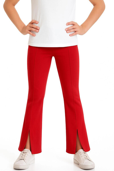 My Hanne Yırtmaçlı İspanyol Paça Pantolon 54884