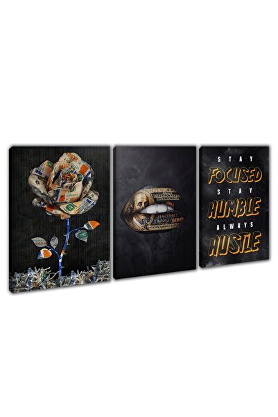 ALAYRA International ALAYRA Inspirational Canvas Painting Wall Art Flower Lan...