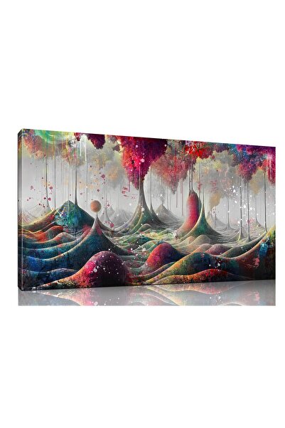 ALAYRA International ALAYRA Mountain Wall-Decor - Graffiti Poster Wall Art - ...