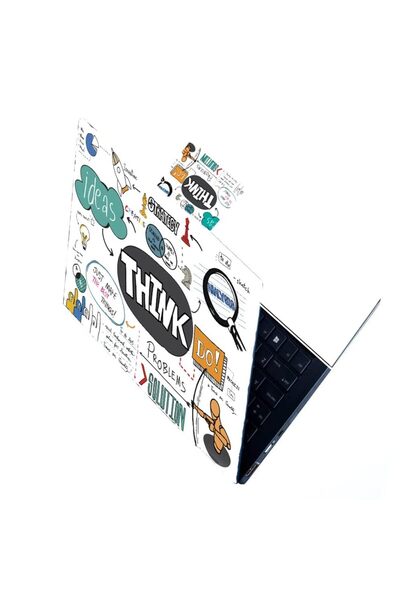 ALAYRA International ملصق حماية كامل للكمبيوتر المحمول من ALAYRA، خالٍ من الفقاعات، بجودة عالية الوضوح، مناسب لأجهزة الكمبيوتر المحمولة حتى 15.6 بوصة، متوافق مع