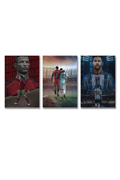 ALAYRA International ALAYRA Football Stars Cristiano Ronaldo and Lionel Messi...