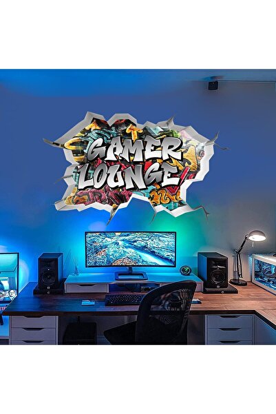 ALAYRA International ملصق جداري ثلاثي الأبعاد من ALAYRA، مقاس 86 × 52 سم، ملص...