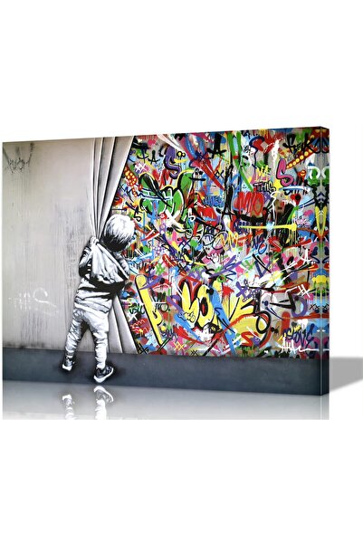 ALAYRA International ألايرا بانكسي - لوحات جدارية ملونة - فن جداري - فن جرافي...