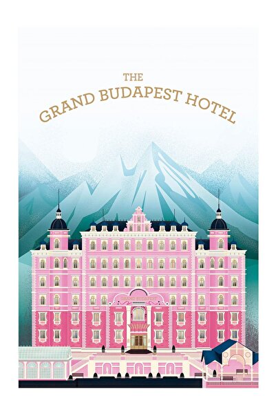 ALAYRA International ALAYRA The Grand Budapest Hotel Movie Poster Family Deco...