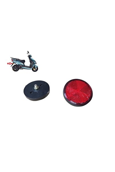 KOÇAK MOTOR Arora Freedom Arka Çamurluk Reflektör Kırmızı 6mm ( 2 Adet )